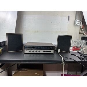 Vintage Elgin Solid State AM/FM‎ Multiplex Receiver tested works Retro Grandpa